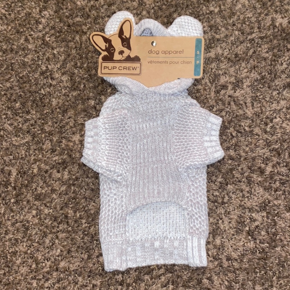 Super cute dog sweater brand new
